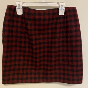 Madewell Plaid Mini skirt - Size 0